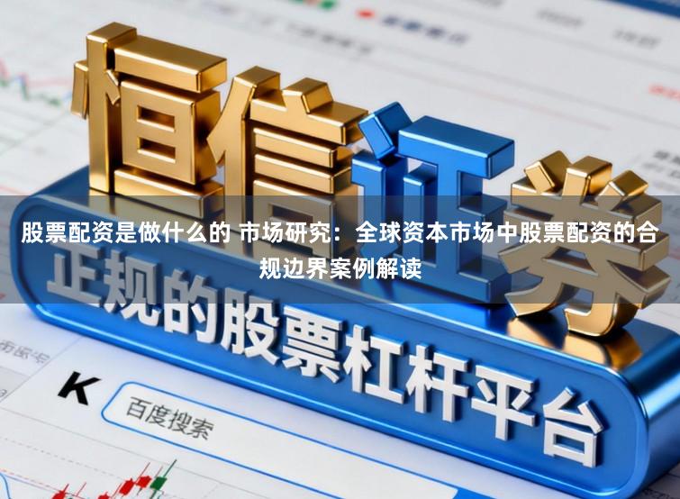 股票配资是做什么的 市场研究:全球资本市场中股票配资的合规边界案例解读