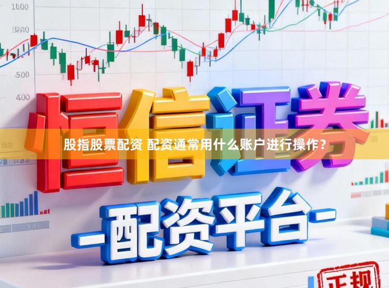 股指股票配资 配资通常用什么账户进行操作？