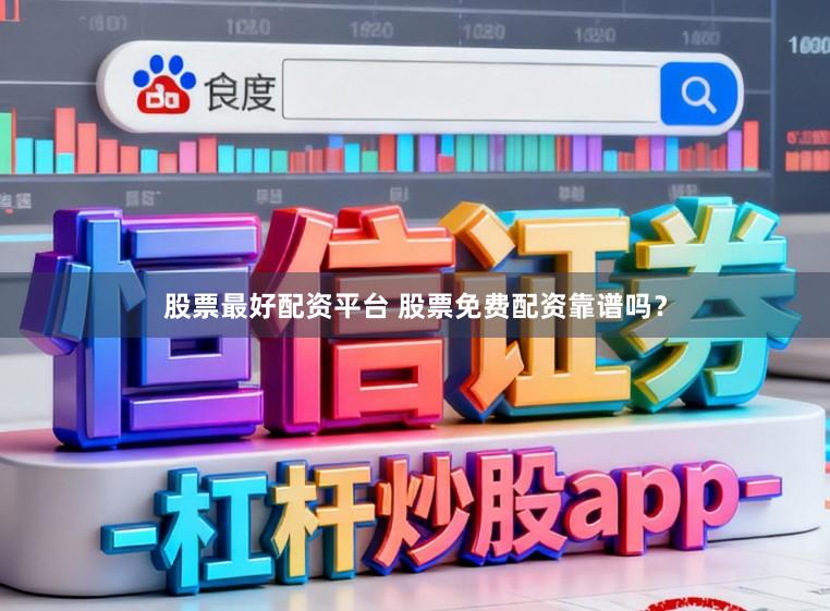 股票最好配资平台 股票免费配资靠谱吗？